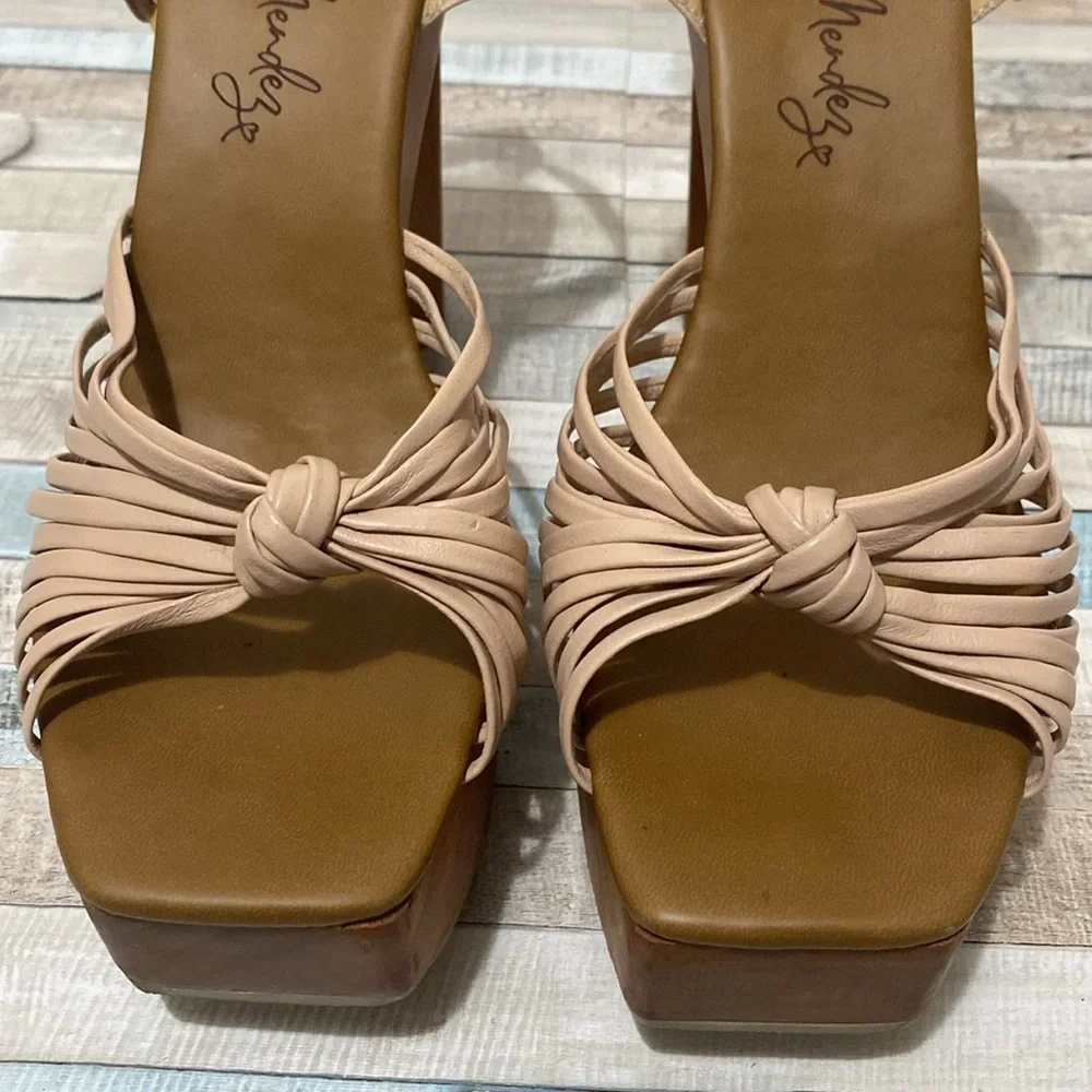 Nataly Mendez Wooden Block Heel Sandals - Picture 13 of 16